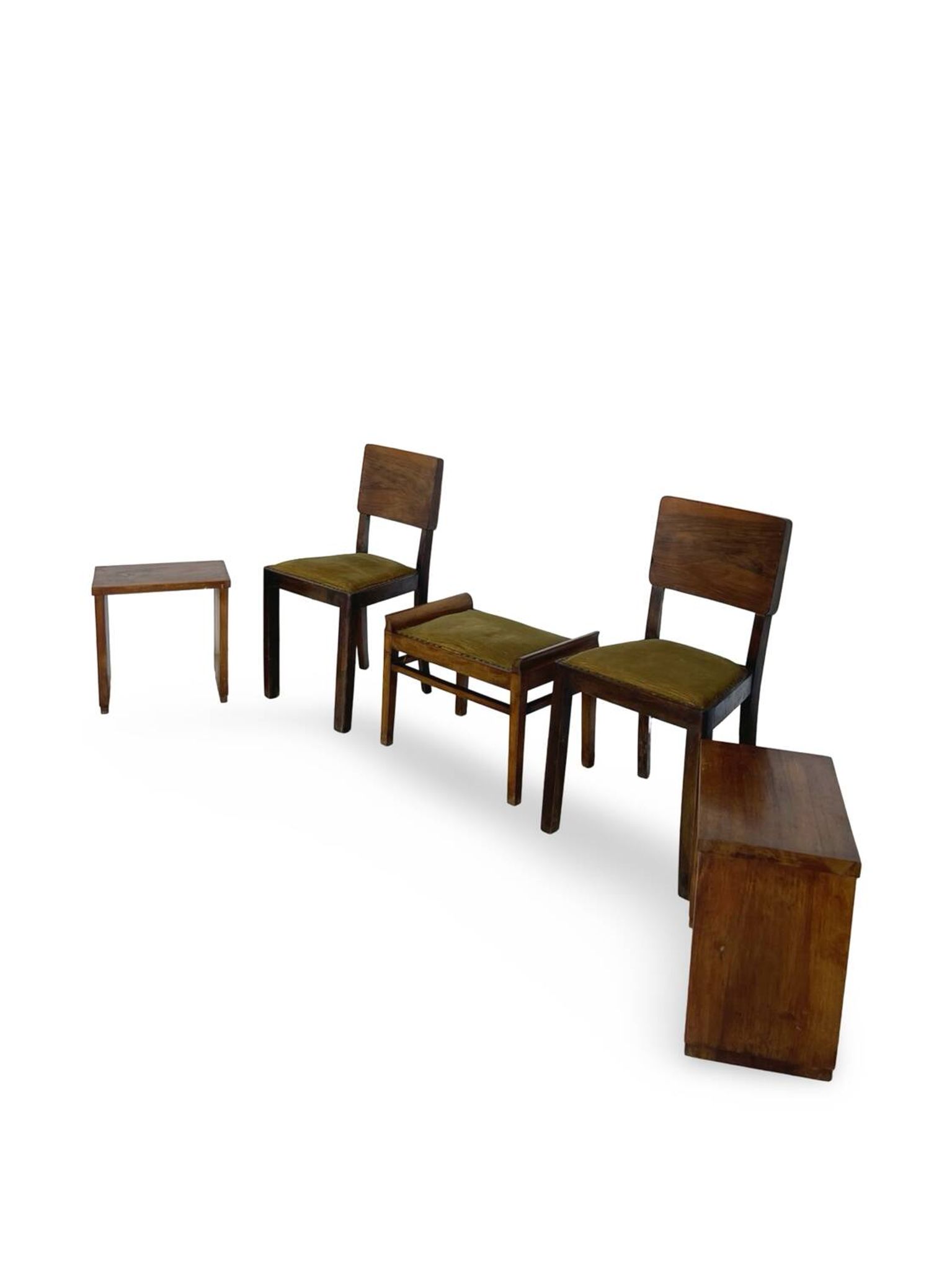 Seating armchair group, 1920s
