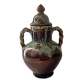 Vase with twisted handles