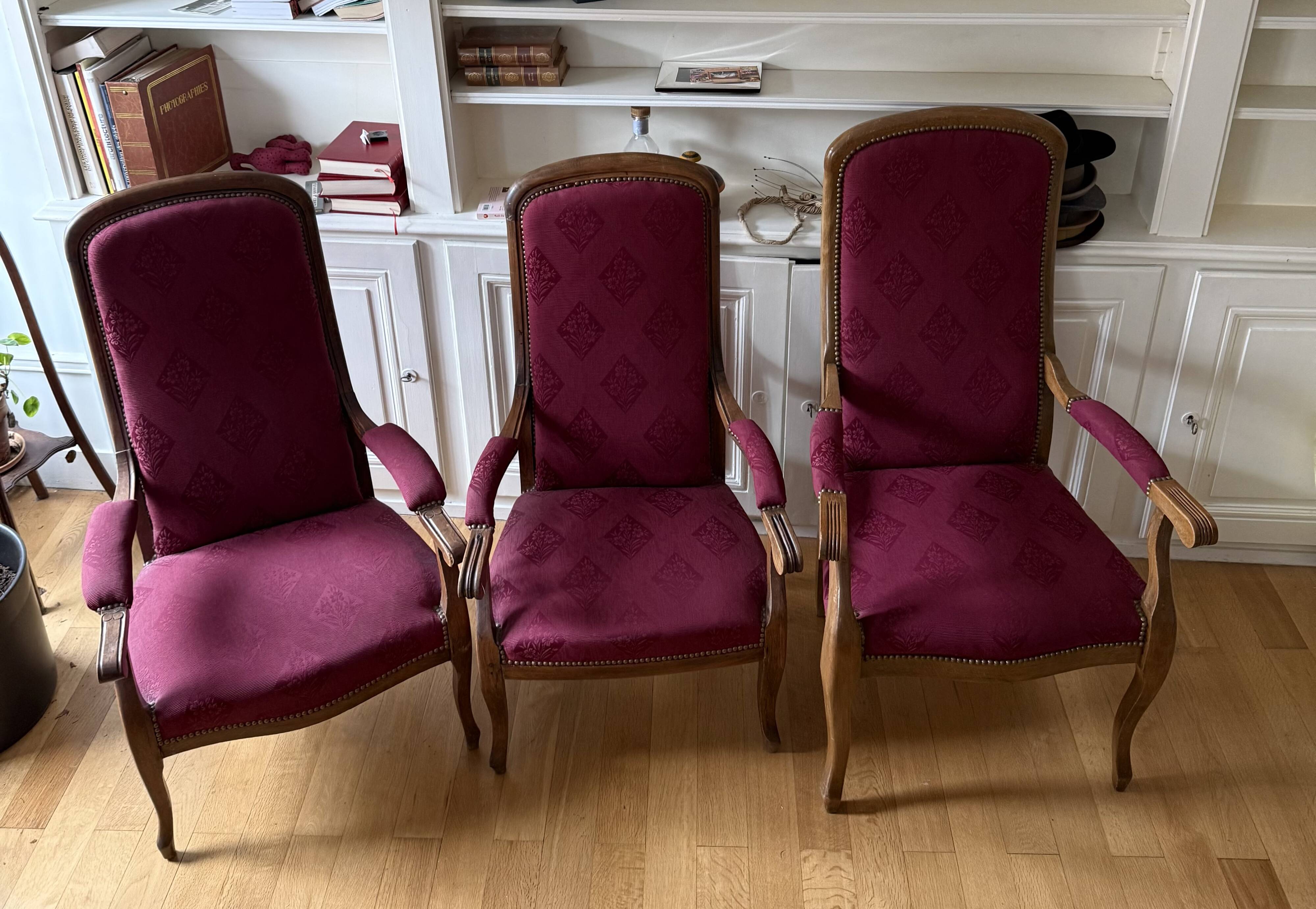 Voltaire armchairs
