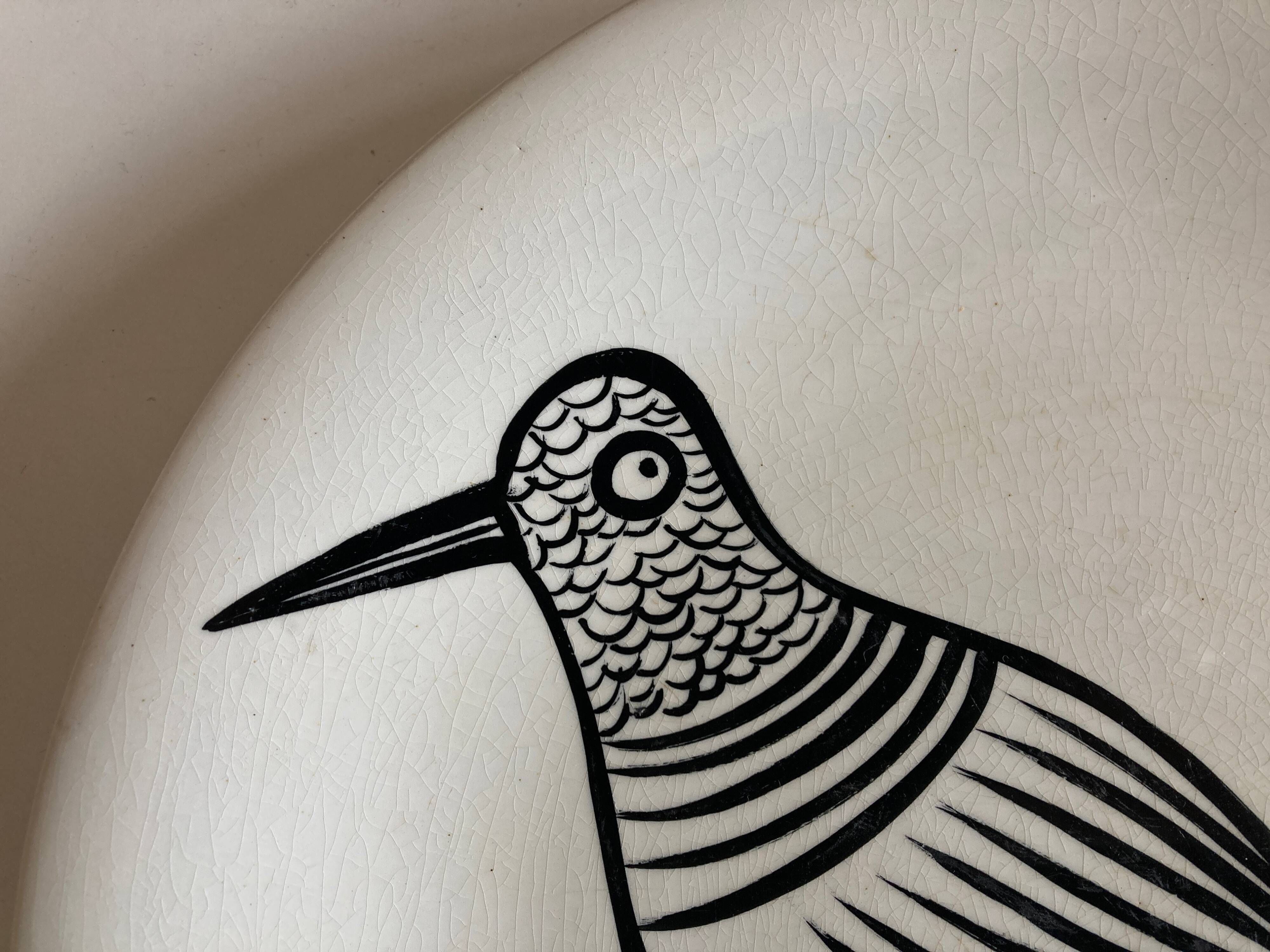 Bird dish designed by Robert Picault around 1973