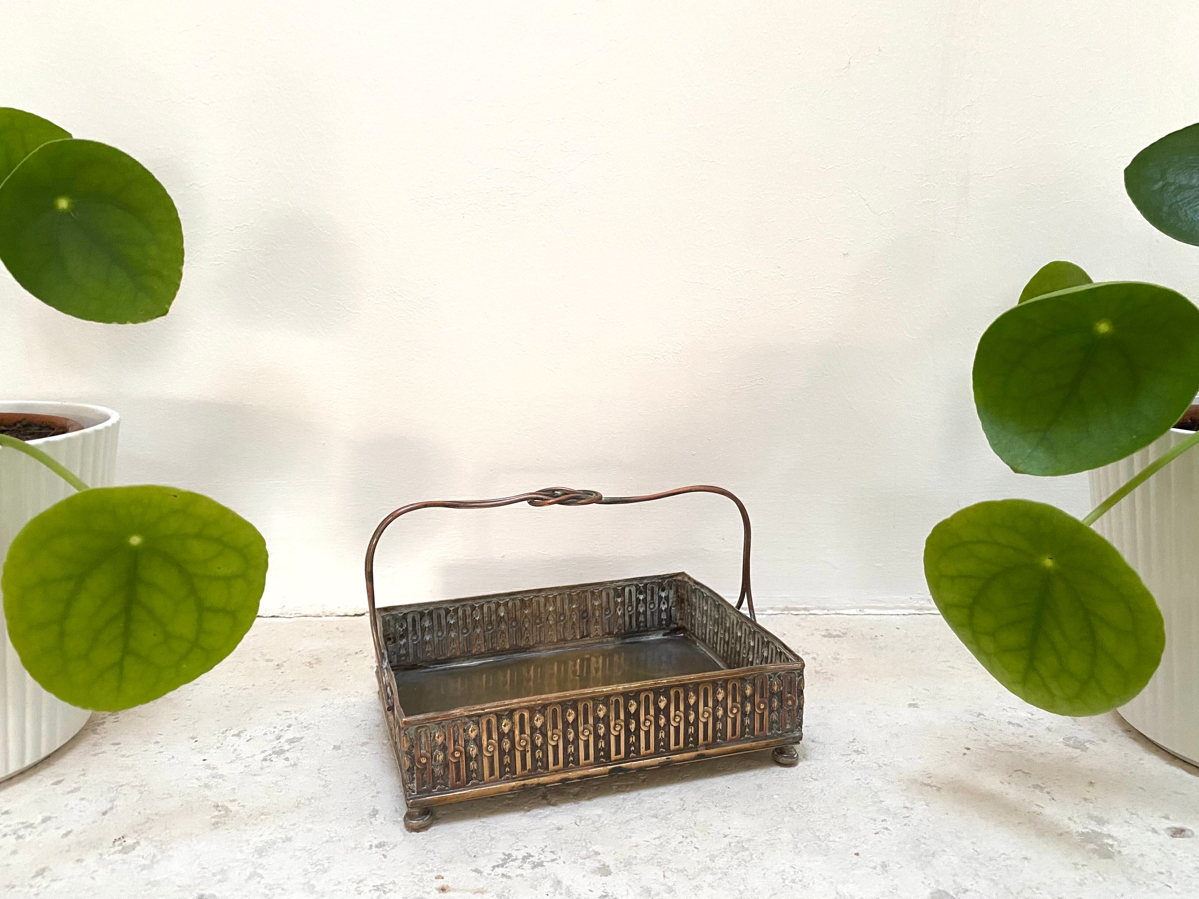 Old brass and copper top