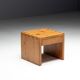 Pine Bedside Table, France, 1960s