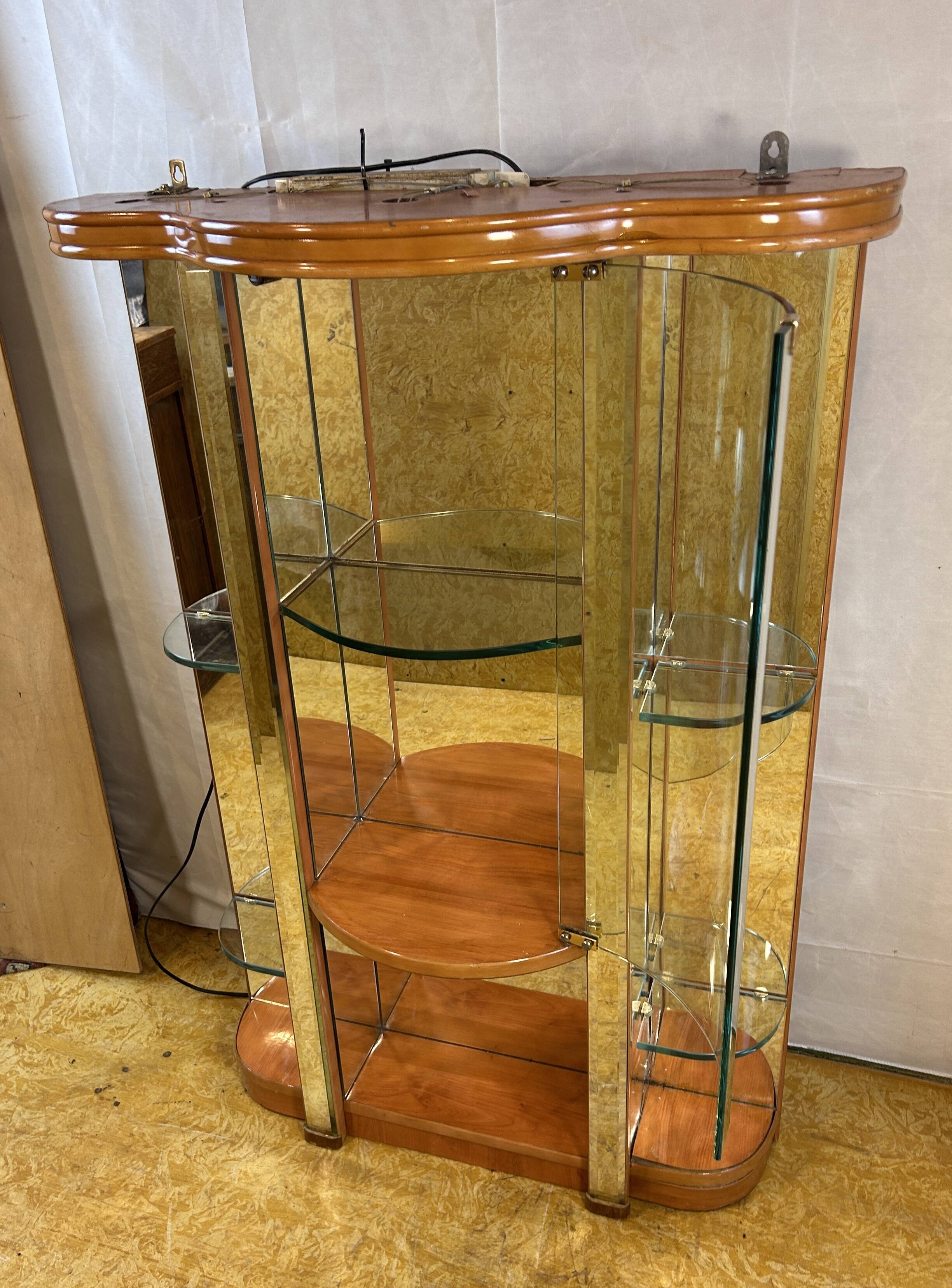 Art Deco Style Hanging Cabinet & Perfume Counter – Ex-English Perfume shop