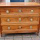 Louis XVI period walnut secretary chest from the 18th century