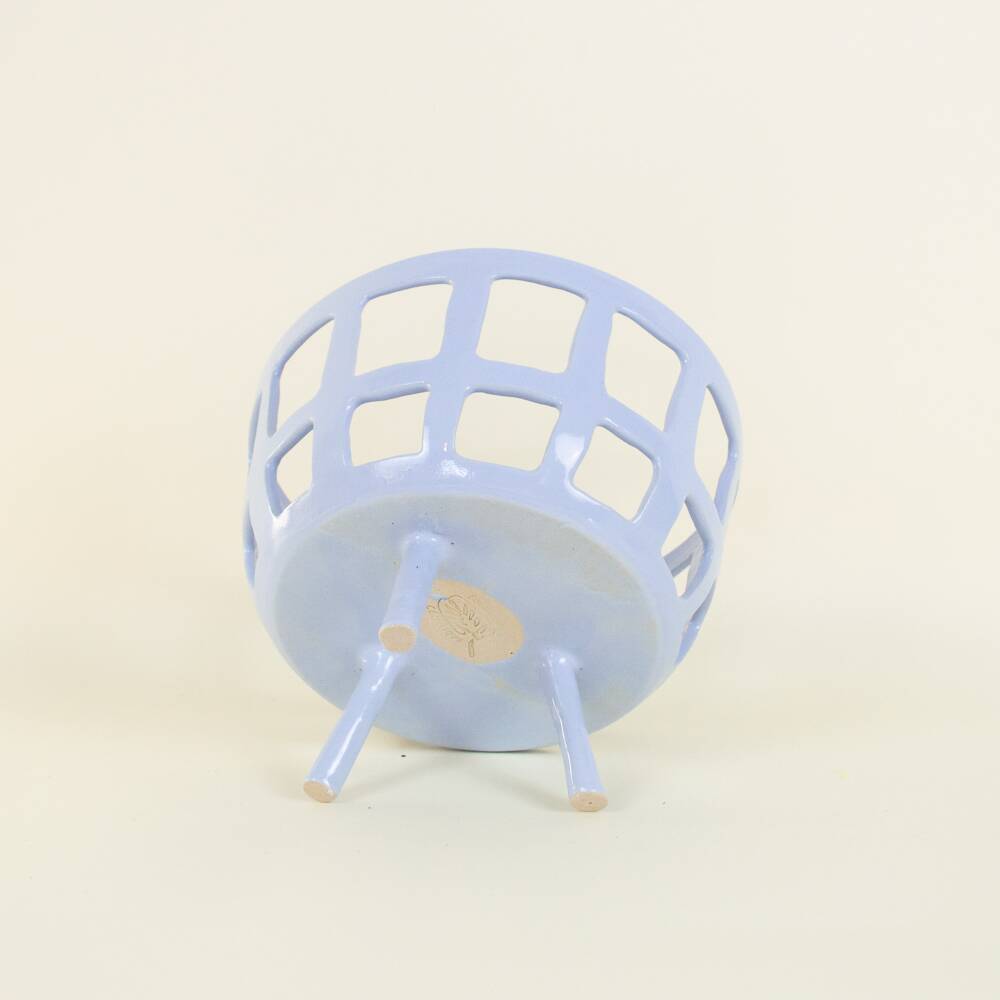 Blue zinzin fruit basket