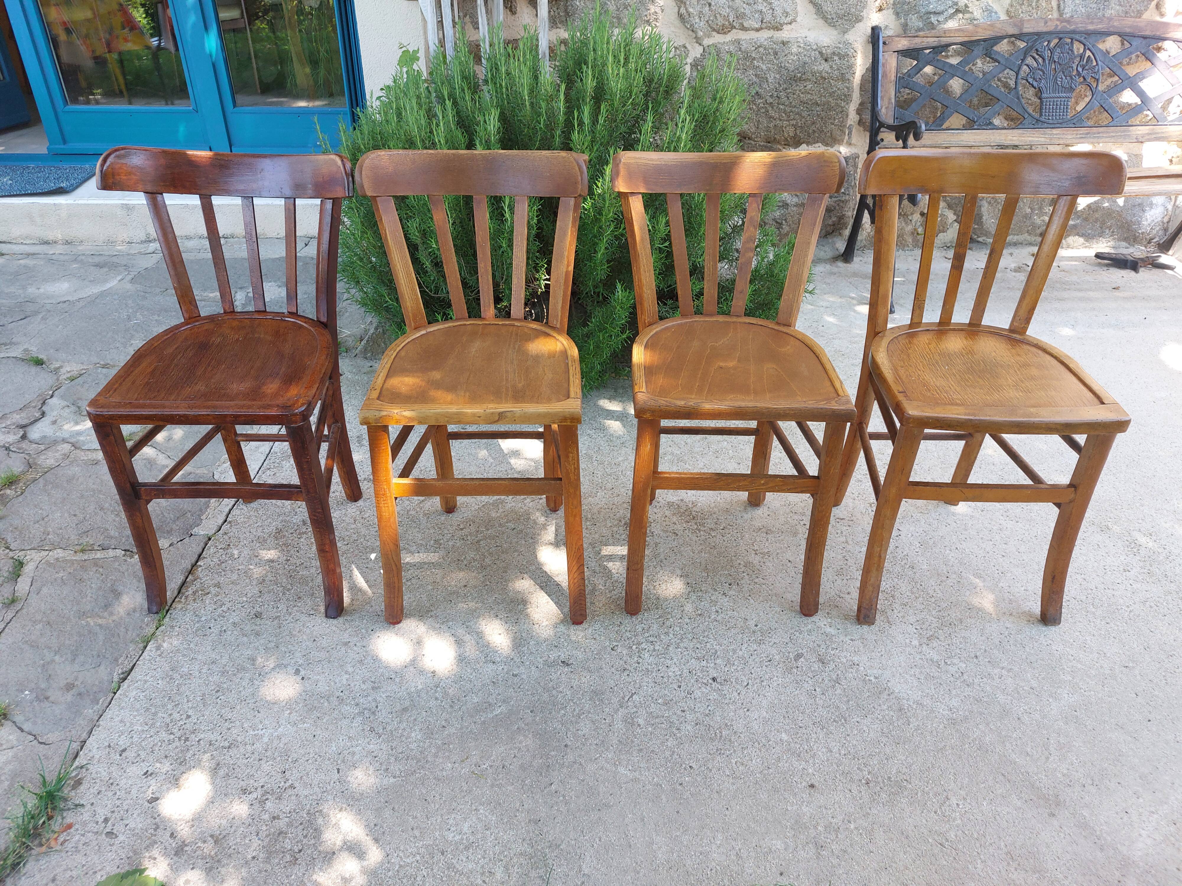 4 bistro chairs