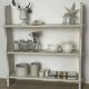 Kitchen shelf, three tiers