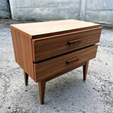 Bedside table scandinavian vintage design