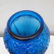 Vase art déco bleu