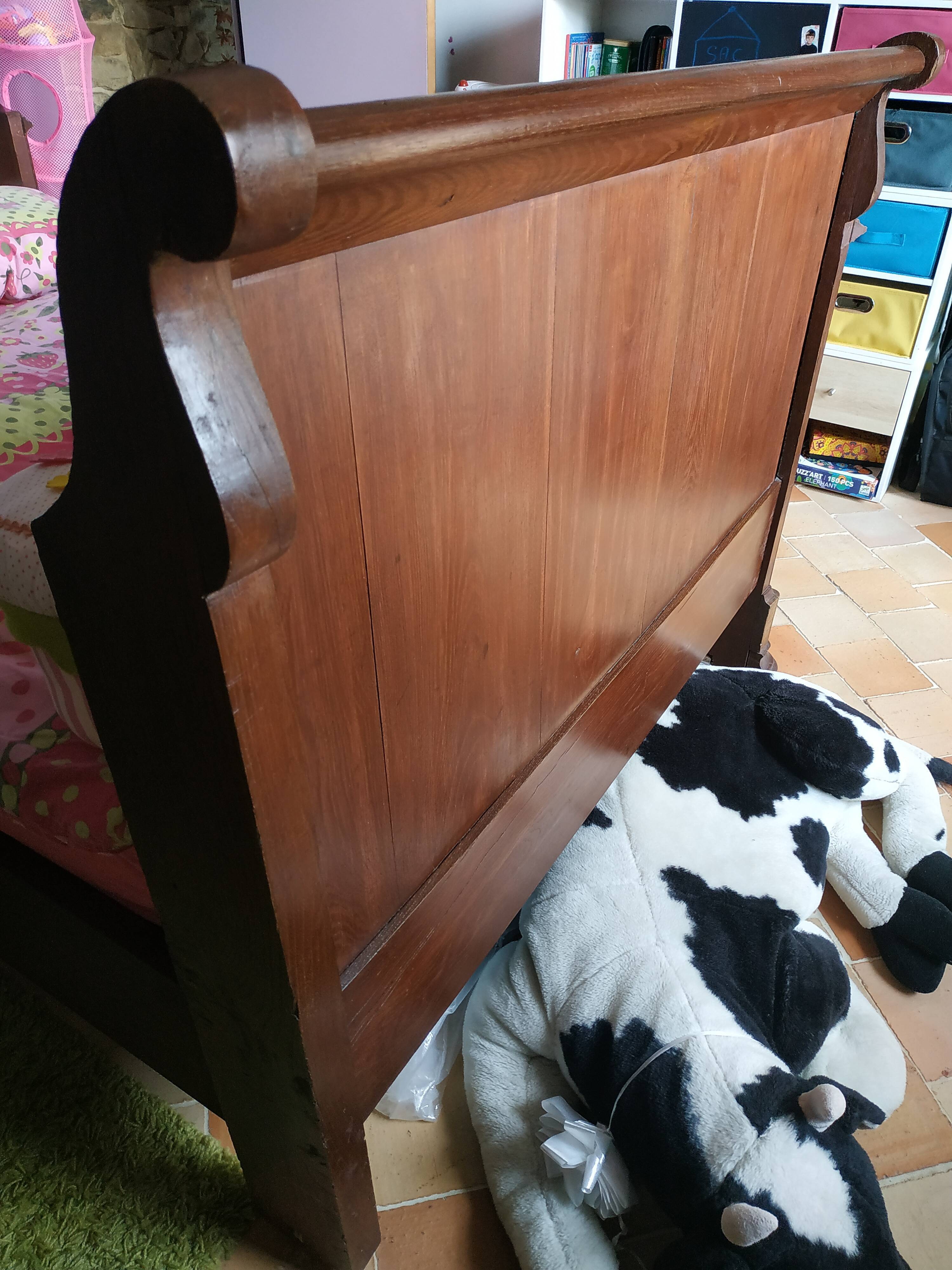 Merisier model 1900 corner bed