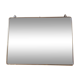 Golden patinated wardrobe mirror