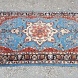 Oriental wool rug entirely handmade