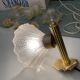 Murano Glass Brass Sconces Set of 3 1950’s