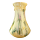Large vase, blown glass with colored inclusions, Murano design from the 80s