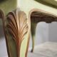 Venetian Baroque salon with table, two armchairs, a bench and a chair, mid-19th century
