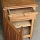 Art Deco jam cupboard in solid oak (circa 1930).