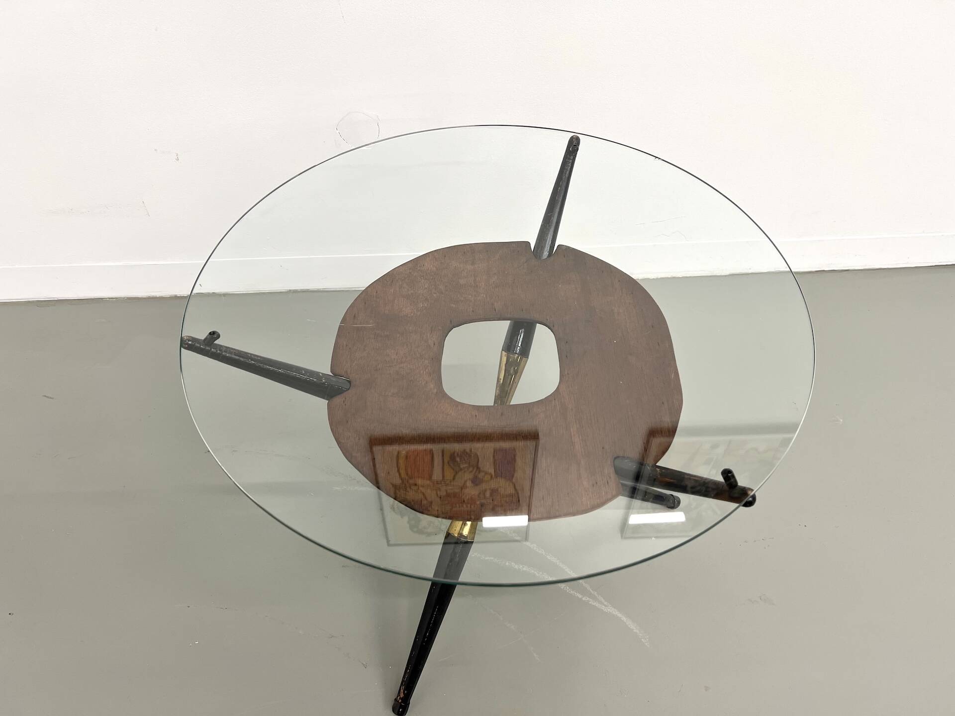 Italian modernist coffee table, 1950s