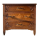 Authentic brown solid wood chest of drawers