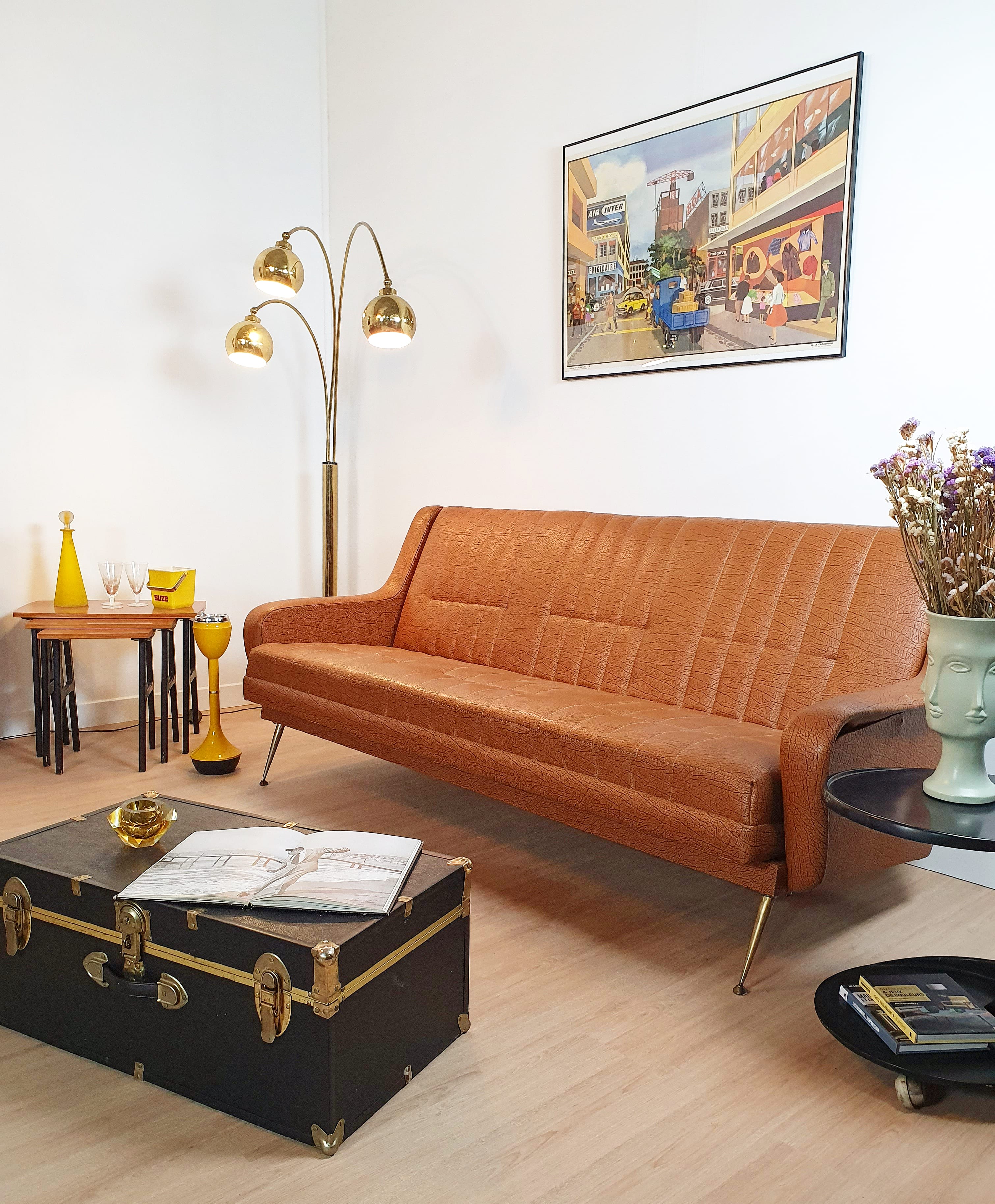 Pair of space age side tables