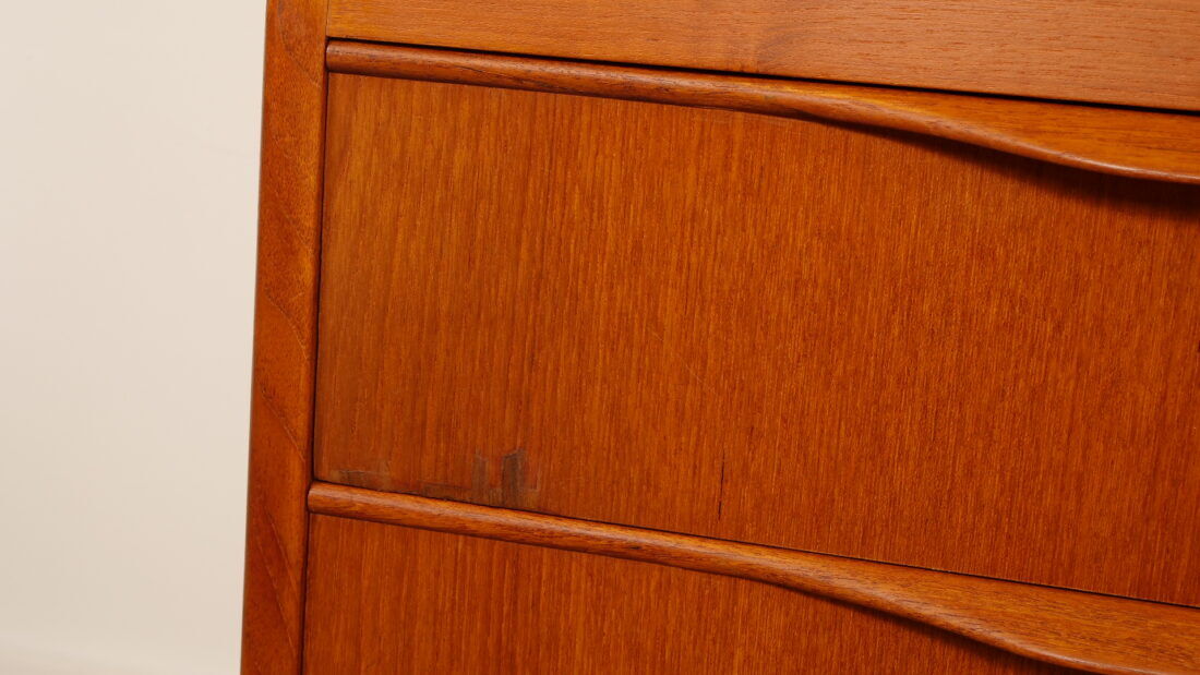 Vintage writing desk | Erling Torvits | Teak | 104 cm