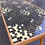 Coffee table in mosaics, Germany around 1960