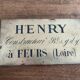 Plaque de métier en laiton - Constructeur
