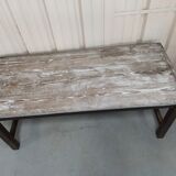 181 cm - Patinated spacer farm table