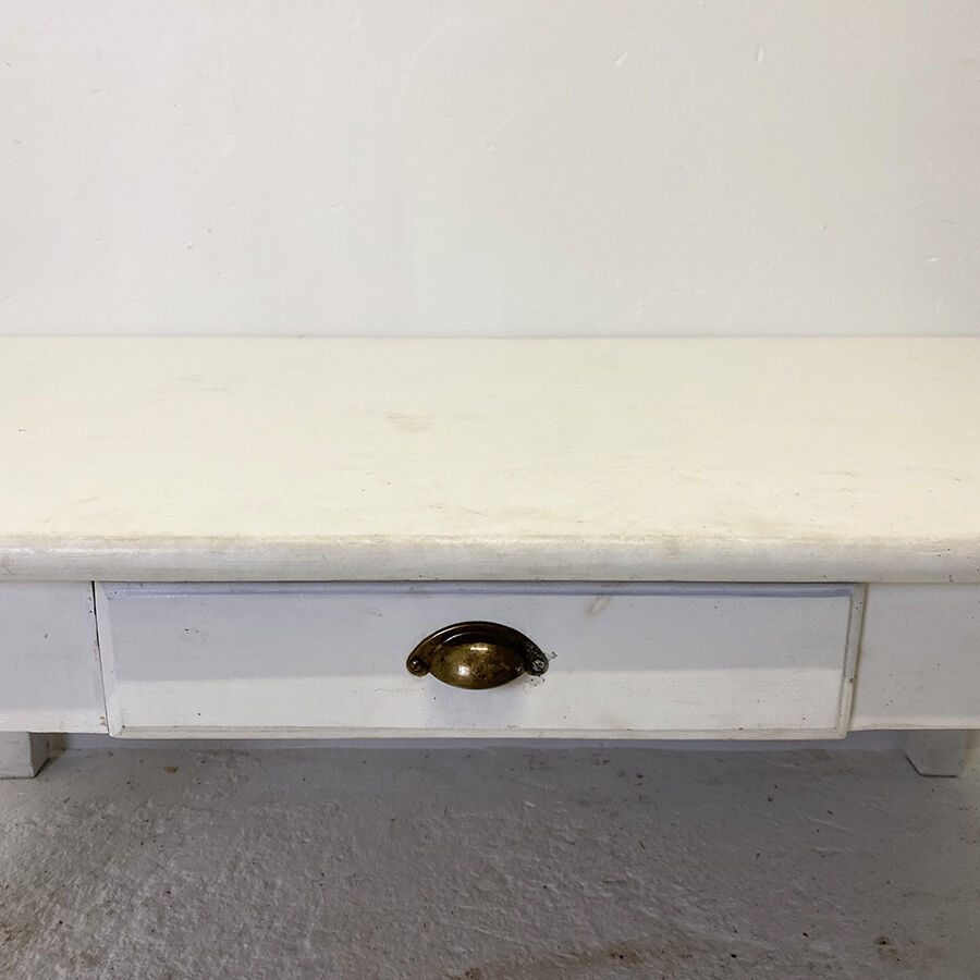 White coffee table