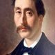 "Alphonse" - Portrait, peinture à l’huile sur toile encadrée - 1864, ☐ 76 x 65 cm