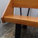 Scandinavian interior bench