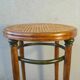 Bar stool curved wood by KOHN 1910, not Thonet