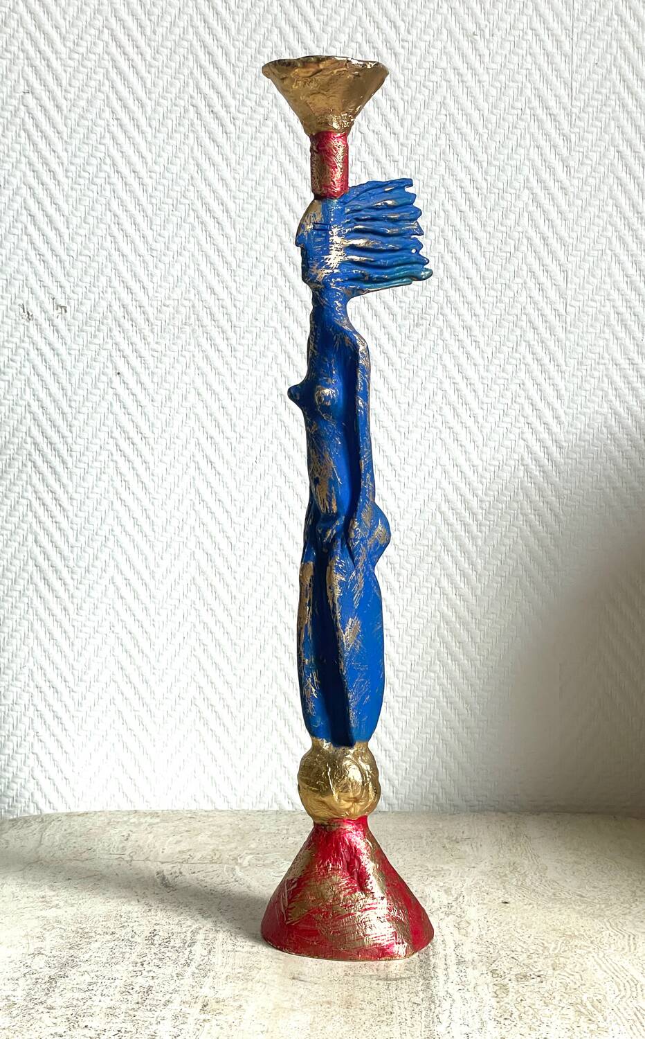 Candlestick by Pierre Casenove, fondica, 1990