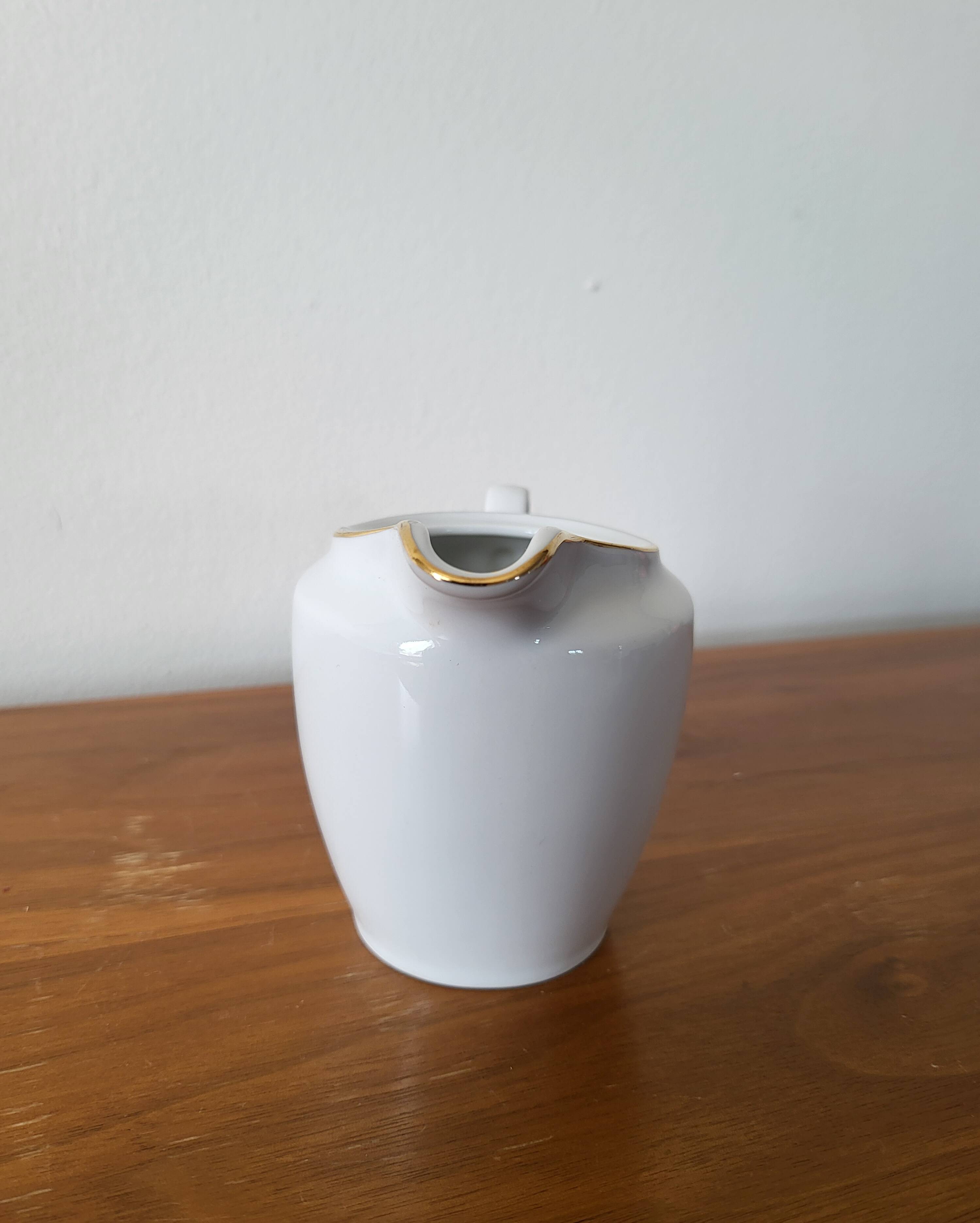 Small Jug Milk Jug Creamer in Porcelain