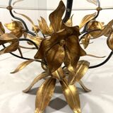 Hans Kögl gilded metal and glass coffee / side table