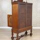 Cabinet de style Renaissance Revival en noyer, 1900