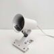 Spot lamp with clamp Lita metal white