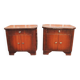 2 Antique Wooden Bedside Tables