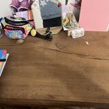 Art Deco solid wood desk