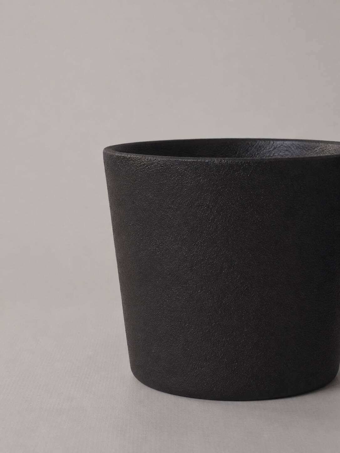 Kissul "shikkoku" (black) - the modern urushi cup- kyoto, japan