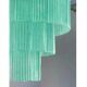 Italian Sea Green Murano Glass Sputnik Chandelier – Modern Mazzega Style