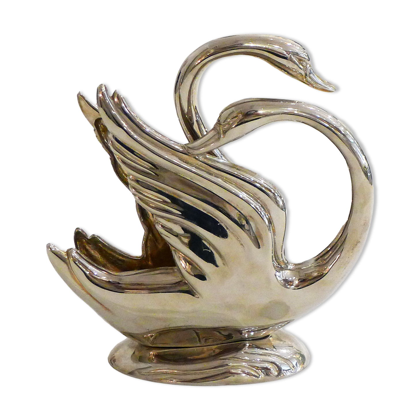 Silver swan towel racks