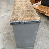 Factory cabinet with drawers