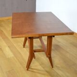 Table de Repas Pieds Compas Vintage 1960