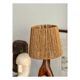 Lampe en bois vintage