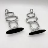 Pair of candlesticks "Circle" – Matthew Hilton, 1980s