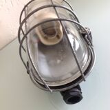 Industrial style porthole wall light, 50s-60s