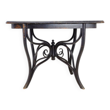 Table d'appoint/console Art Nouveau en bois peint, vers 1900