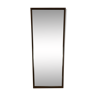 Scandinavian mirror 81x36 cm asymmetrical trapeze, 60s