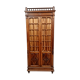 Louis XVI library in solid walnut with blonde patina around 1850