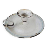Enamelled candle holder